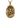 925 sterling silver self made man pendant with 14K gold vermeil sculpting figure against a deeply oxidized background.