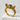 Twin Mermaid Ring, gold vermeil, angled view showing warm finish and center stone