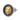 925 sterling silver lion head earring featuring a 14K gold vermeil centerpiece on a pristine white background