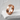 Kintsugi band ring, rose gold plated, angled side view