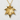 Momiji Maple Leaf Pendant, gold vermeil, product photo on textured surface