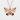 Origami Butterfly Pendant, rose plated silver, front product view on white textured surface