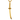Samurai Katana Pendant, front view on white background
