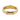 Bamboo band ring, front view on white background