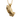 Praying hands pendant in 14K gold vermeil showing intricate realistic details displayed on a pure white background