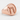 Torii Gate Ring, rose gold, angled three-quarter view