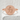 Kanji Strength Medallion Ring, rose gold, front view on stone display