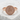 Kanji beauty signet ring, rose gold finish on stone
