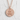 Truth Kanji Disc Pendant, rose gold plated, product photo