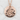 Eternity Kanji Pendant, rose gold, front view