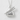 Onigiri Chopsticks Pendant, polished, front view