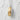 Detailed view of 925 silver nigiri sushi pendant showing matte rice texture and polished gold fish piece details