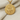 US Army Pendant, gold vermeil, flat lay product photo