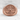 Libra Zodiac Ring, rose gold, front view on white