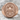 Scottish Rite Eagle Ring, rose gold plated, front view on rock surface