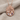 Birth Flower Bouquet Medallion Pendant, rose gold plated product photo