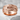 Coiled Japanese Dragon Ring, rose gold, front view