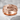 Coiled Japanese Dragon Ring, rose gold, front view