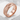 Swirling Dragon Band Ring, rose gold, angled product view