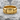 Taurus Glyph Ring, gold vermeil, front product photo