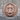 Mariner Cross Ring, rose gold, front product view on stone