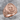 Saint Florian Ring, rose gold, product photo on stone