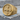 Coptic Cross Ring, gold vermeil, product photo on stone