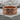 Saint Benedict Band Ring, rose gold, product photo on stone