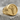 Hermetic Seal Ring, gold vermeil, front view on stone pedestal