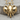 Elephant Head Pendant, gold vermeil, front view on wood
