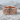 Japanese Ocean Wave Ring, rose gold, front view on stone