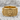 Four Archangels Ring, gold vermeil, front view on stone surface