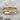 Mobius Infinity Ring, gold vermeil, product photo on stone