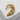 Coiled Dragon Ear Cuff Earring, gold vermeil, product photo on stone