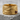 Japanese Dragon Head Ring, gold vermeil, angled product photo on stone