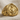 Saint Uriel Ring, gold vermeil, angled view on fabric