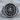 Abraxas Secretum Templi Ring, oxidized silver, front product view on wood