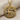 Anatolian stag pendant, product photo, gold vermeil finish