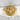 Crescent Moon Bat Signet Ring, gold vermeil, angled front view on stone