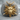 Wolf School Medallion Pendant, gold vermeil, three-quarter product photo