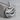 Wave Dune Medallion Pendant, polished silver product view