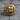 Gemini Memento Mori skull ring, gold vermeil, product photo