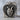 Anatomical Heart Heart Pendant, oxidized silver, front product photo