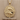 Pisces dual fish pendant, gold vermeil, product photo