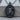 Miraculous Medal Pendant, black rhodium, front view