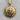 Celtic knotwork cross medallion pendant, gold vermeil product photo