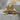Arched Dumbbell Weightlifting Pendant, gold vermeil, product photo