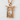Kitsune Torii Pendant, rose gold, front view