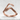 Reaching Skeleton Hands Ring, rose gold, product view on stone surface