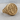 Letter J Floral Signet Ring, gold vermeil, product photo on wood